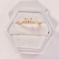 Image 1 of Green Butterfly Ring