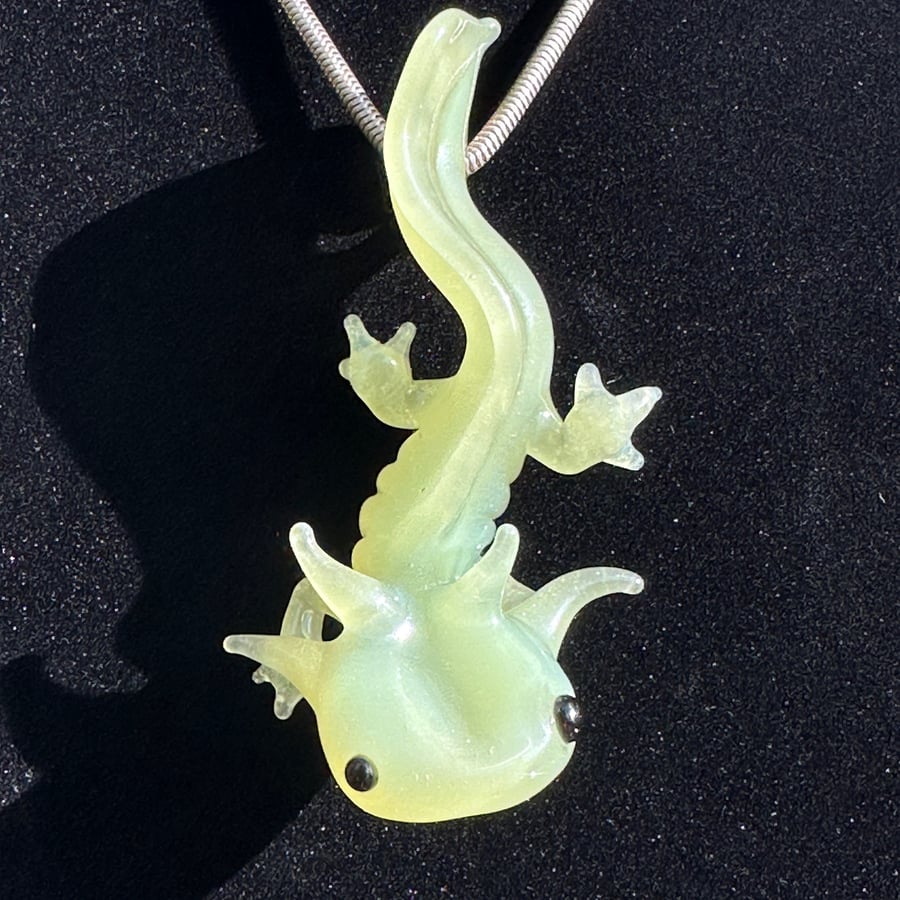 Image of  Hulk Axolotl Pendant 