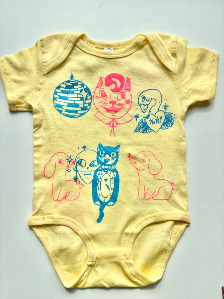 Image of Yellow Onesie (24 mo)