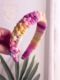 Image 10 of RTS Multicolor Jaymes Plush Headbands