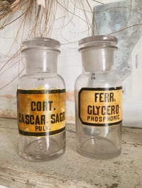 Image 1 of Vintage Pharmacy Bottles