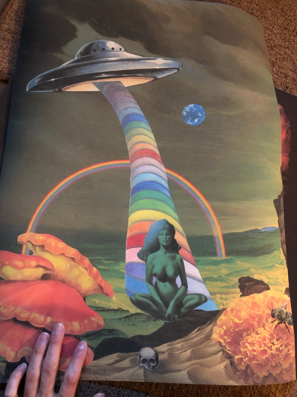 Rainbow abduction poster 