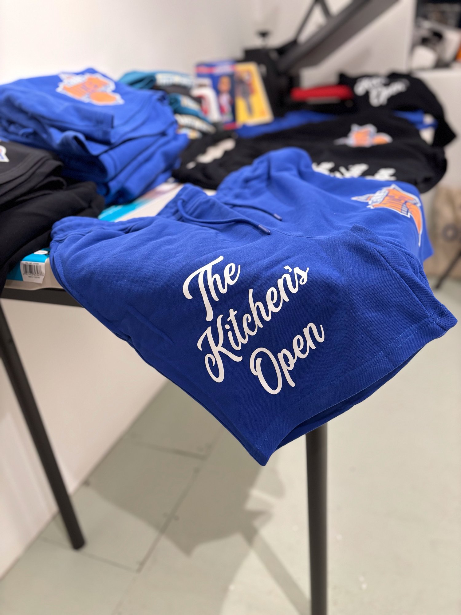 Image of (Blue) Knicks Hells Kitchen Shorts