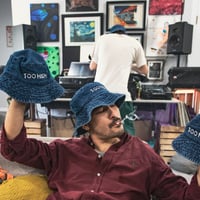 Image 3 of Too High Bucket Hat (Blue Denim)