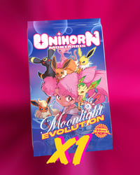 Image 1 of Booster Moonlight Evolution 5 cartes aléatoires 