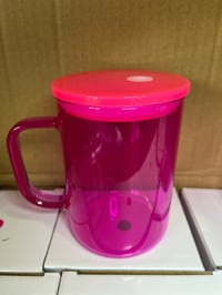 Image 1 of 17oz Clear Jelly Glass Mug