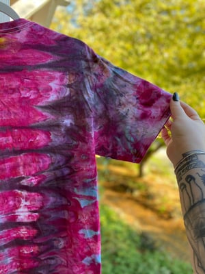 Image of MEDIUM Let's Go Girls Tie Dye Shirt