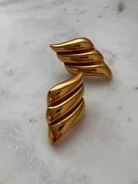 Image 1 of WAVE STUD EARRINGS 