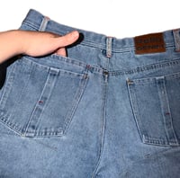 Image 5 of (33”) Reliq Denim Double Pocket Jorts
