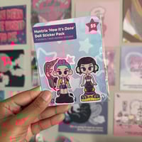  'how it's done' fashion dolls sticker pack.