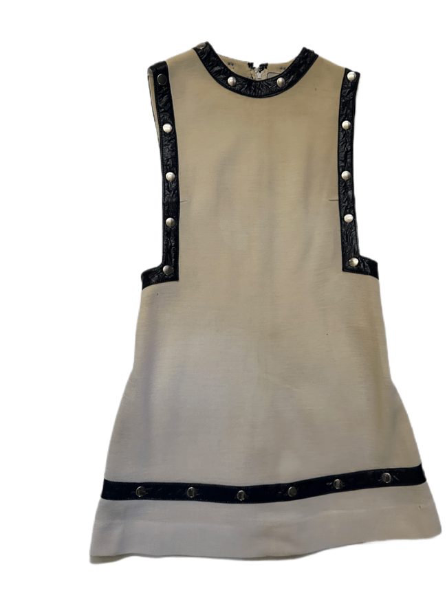 1960s white MOD mini 