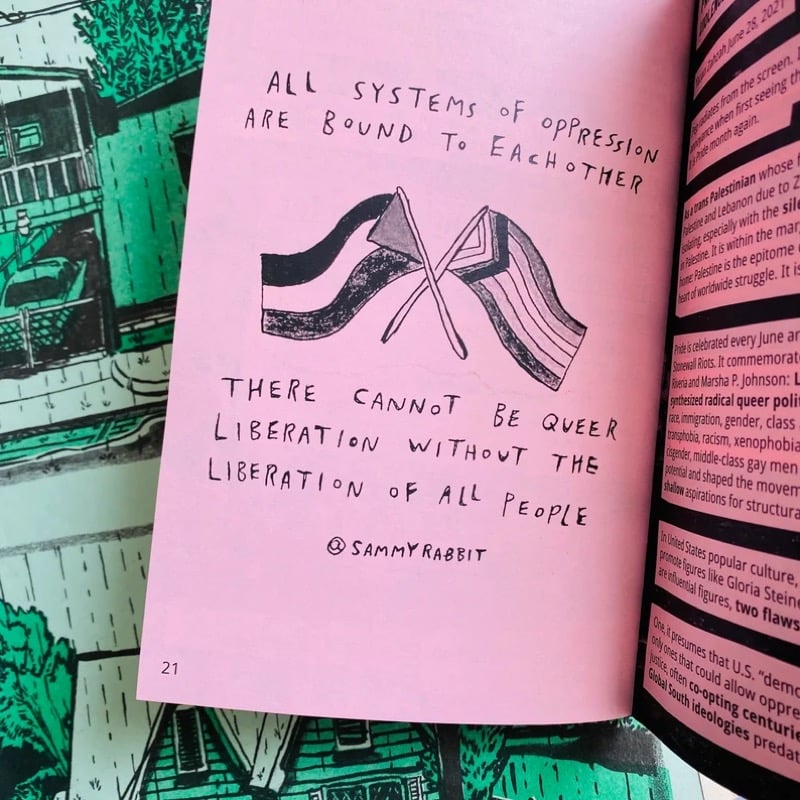 Image of Queer Voices from the Fight For Palestinian Liberation Zine