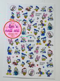 D DUCK Stickers 