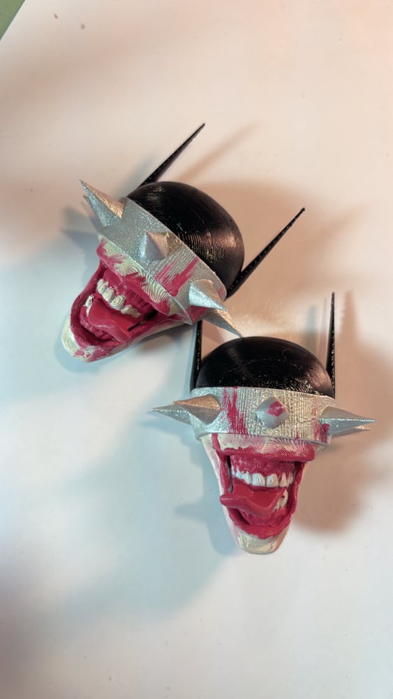 Image of 3D Printed Hand-Painted Character Lace Locks