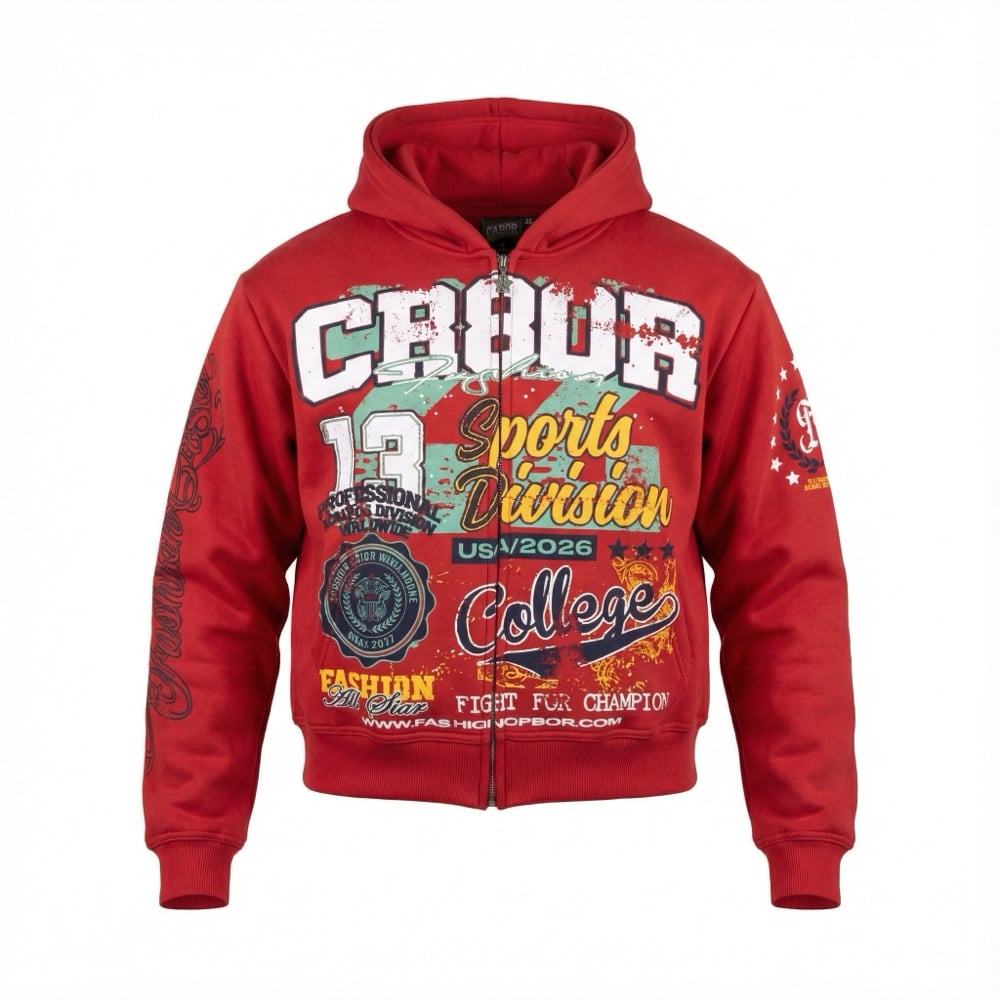 Image of CR8OR CHAMPION JACKET RED