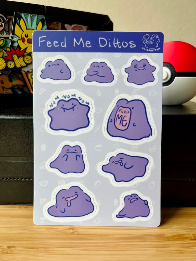 Ditto Sticker Sheets