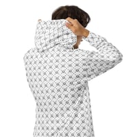 Image 1 of Patterned unisex zip hoodie