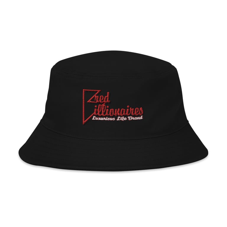 bred billionaires kids bucket hat
