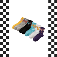 Image 2 of SOCKS: Flame