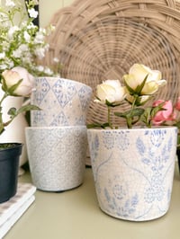 Pale Blue Dutch Pots ( Set or Singles )