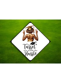 Image 2 of Customer Grad Hat Topper 