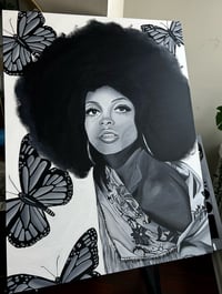 Image 1 of Diana Ross Original Canvas 36x48in