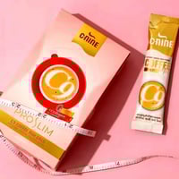 Image 1 of PRO SLIM C9 COFFEE MIX GOLD - INSTANT COFFEE POWDER WITH COLLAGEN & NATURAL EXTRACTS 10 SACHETS 