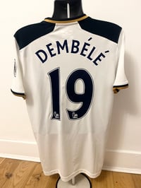 Image 3 of Tottenham Hotspur “DEMBÉLÉ 19” 2016/17 Home Shirt + PL patches (L)