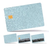 Image 1 of Bling Card Cover Blue