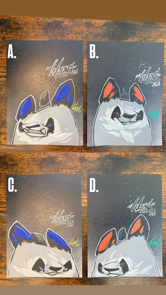 Image of 7.5 “ x 5.5” Originals