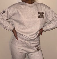 Image 4 of Love Like Jesus Jogger Set