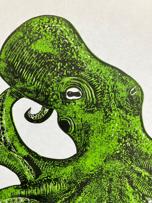 Green Octopus (No.7 of 20)