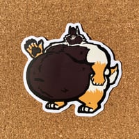 Image 1 of Archie Round Belly Sticker