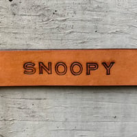 Image 3 of Camp Snoopy Dog Collar (With name)