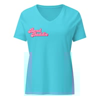 Image 5 of Bead Baddie Women’s relaxed v-neck t-shirt