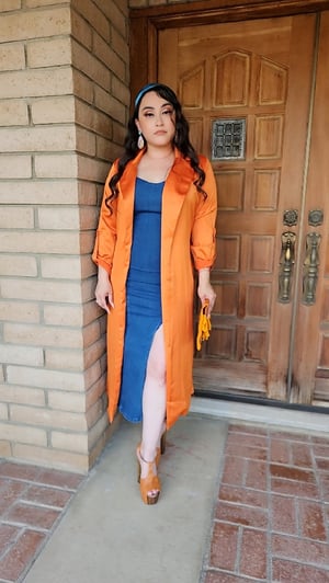 Image of Intrigued Denim Dress