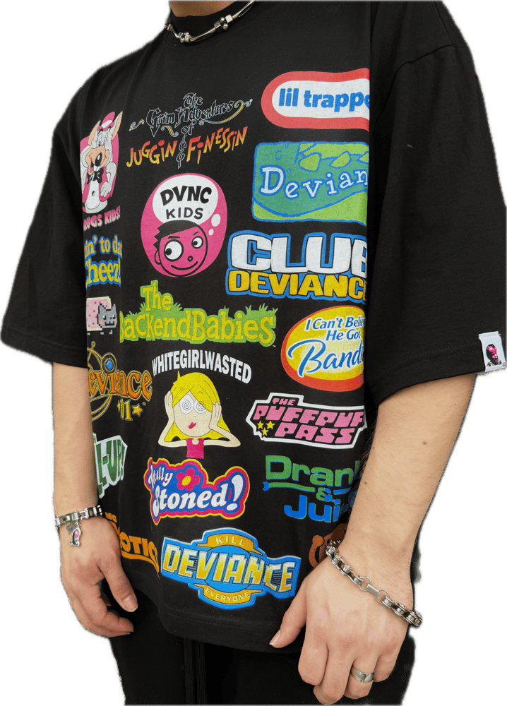 Brainwash Tee - Black Image 2