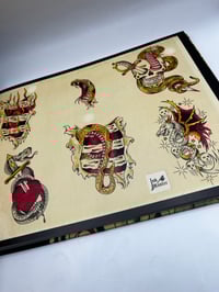 Image 5 of Original Tattoo Flash of John W. Harden: Outlaw Ink Master