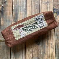 Image 2 of quilted mushroom pouch