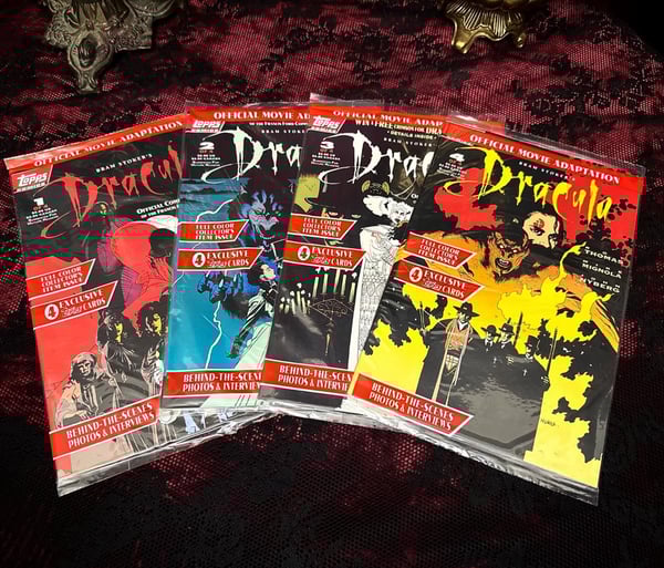 Image of Dracula Comic Books 1-4