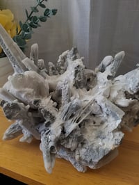 Image 6 of 10lb Rare Candle Quartz & Calcite Crystal Specimen 