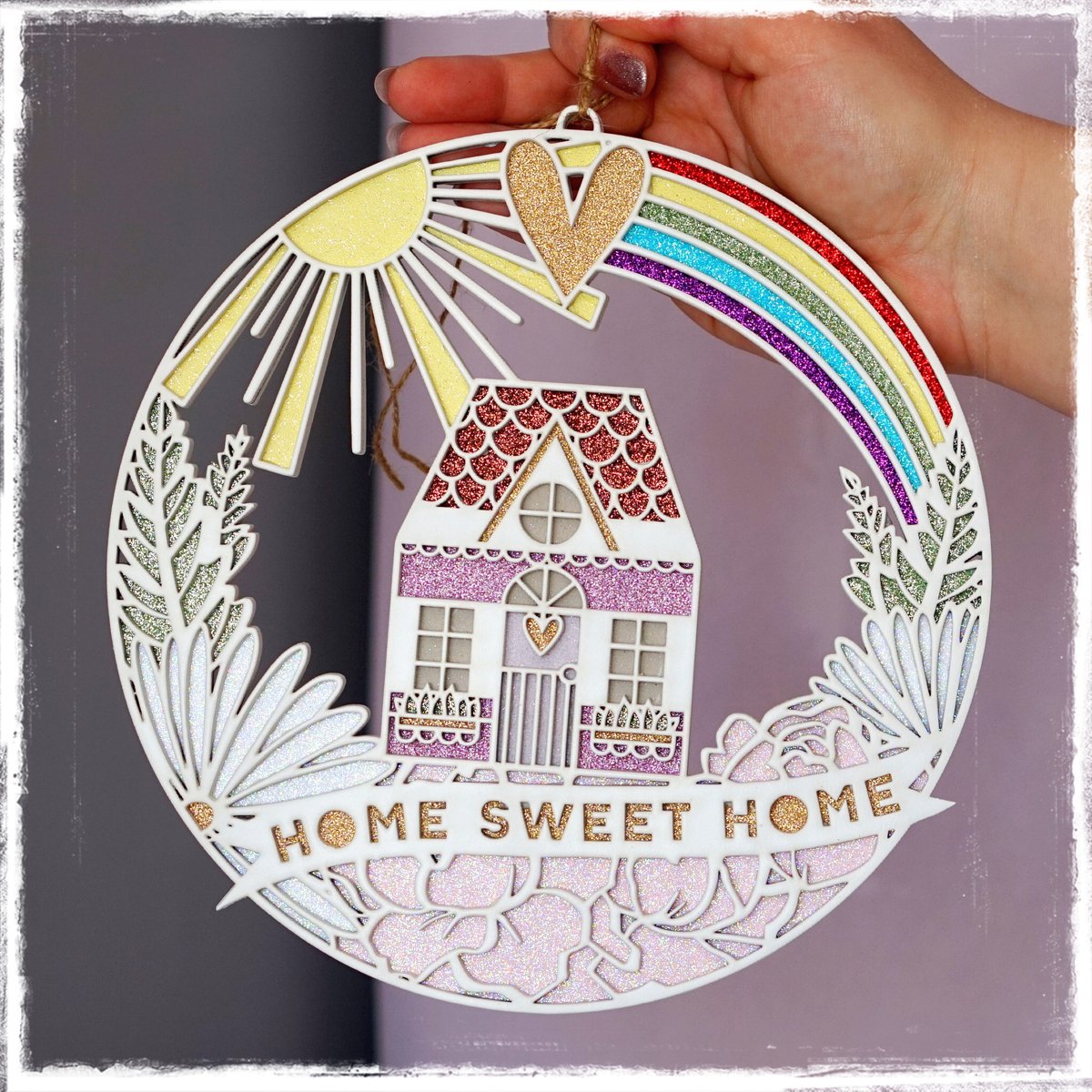 Image of Home Sweet Home Wreath
