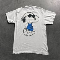 Image 2 of 90s Snoopy & Woodstock Sz L 