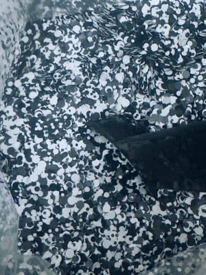 Image of  Black & White Chunky Glitter Mix, Cookies & Cream, 3oz