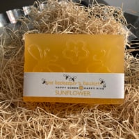 Image 1 of Sunflower Honeybee Glycerin Body Bar