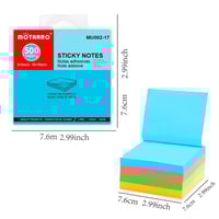 Image 6 of Sticky Note Sheets - 1000 Pieces - Assorted Colors