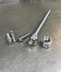 Image 1 of Intruder frame axle kit (or aftermarket frame)