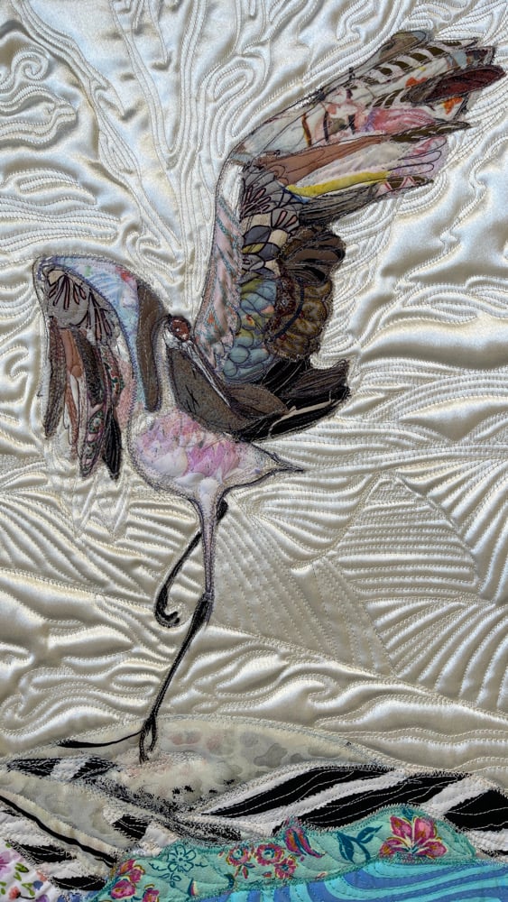 “Mother-of-Pearl Dance” - exquisite bird art  Image 3