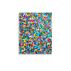 Blue leopard poster