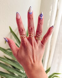 Image 12 of  Bohoemian Style Gold Plated Rings